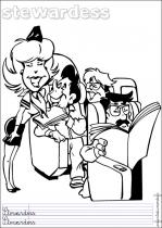 coloriage-hotesse-1